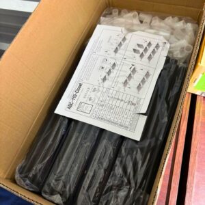 Organisateur de garde-robe modulaire noir neuf