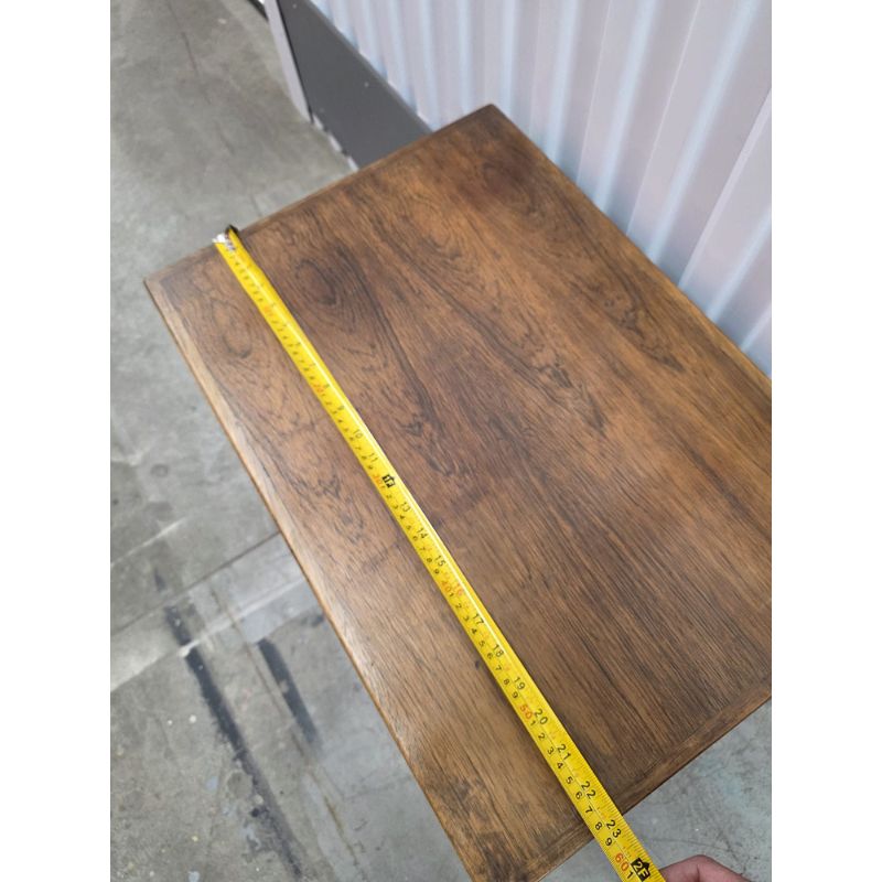 Ensemble de 3 tables gigognes en bois style rétro